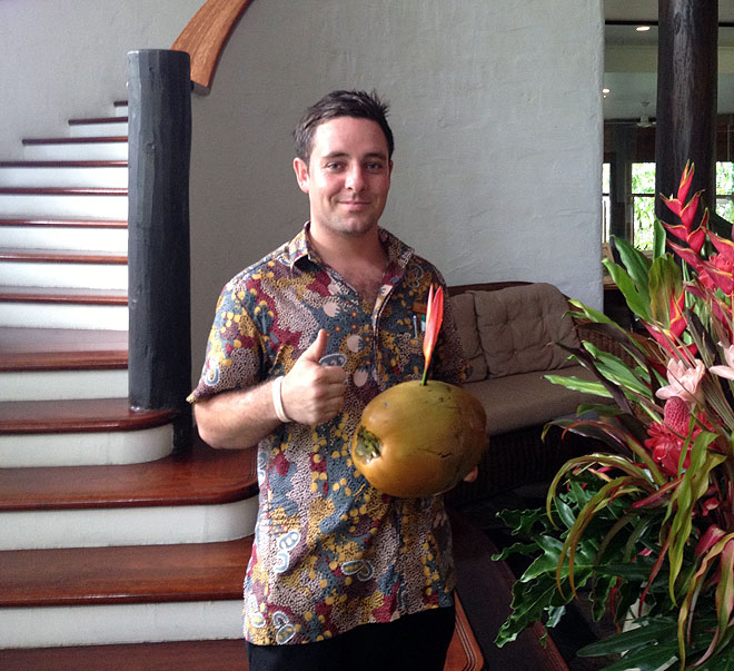 Coconut Hit Thala Beach Nature Reserve Resort Port Douglas Australia